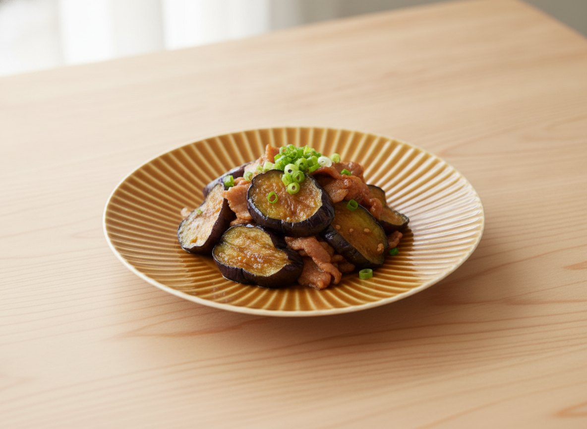 色釉 しのぎ 大皿 波佐見焼 ブラウンに合う料理