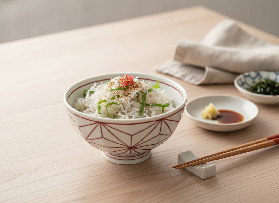 麻の葉 面取り 大小 茶碗 吉田焼 レッド（小）に合う料理