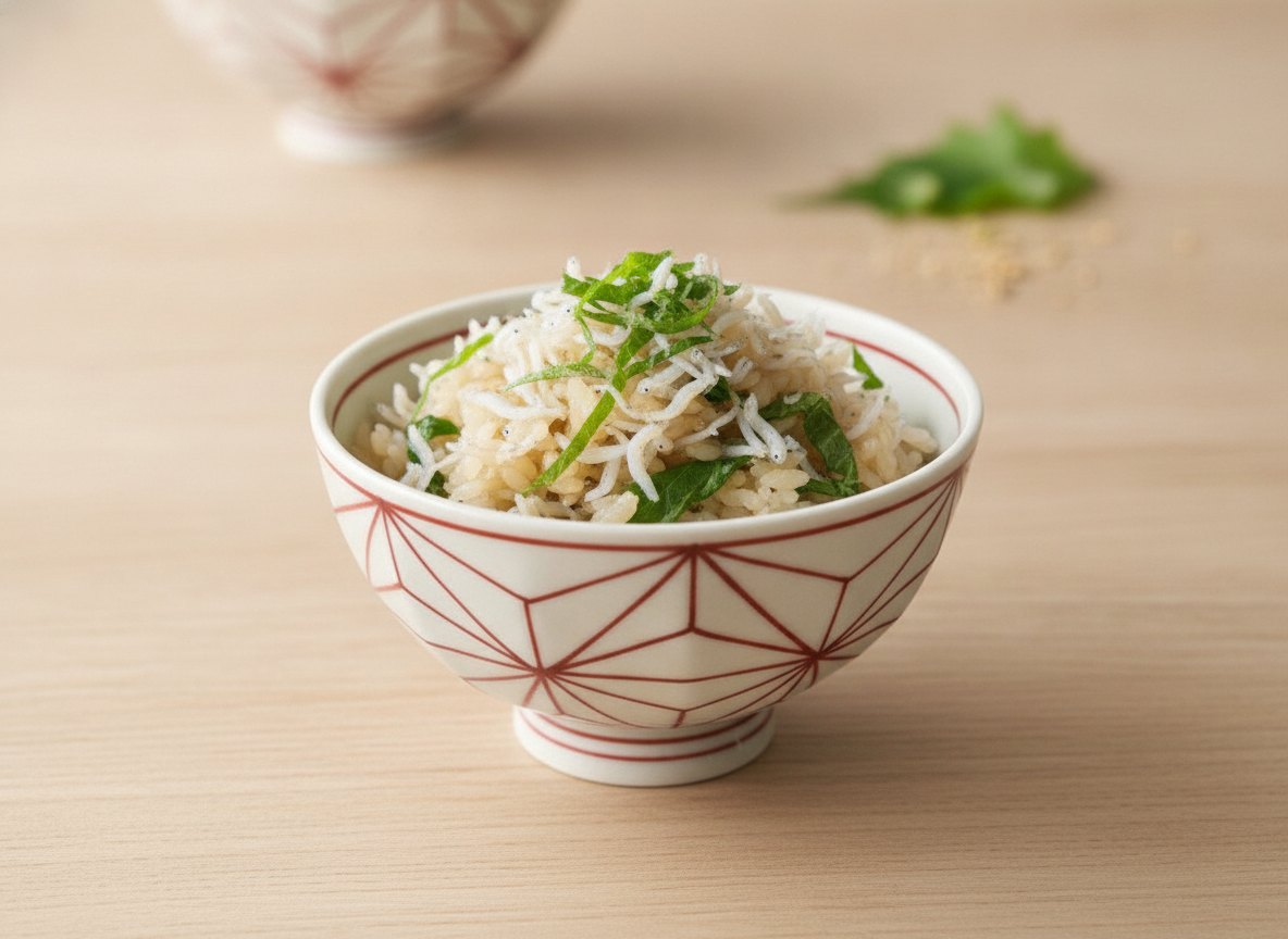 麻の葉 面取り 大小 茶碗 吉田焼 レッド（小）に合う料理