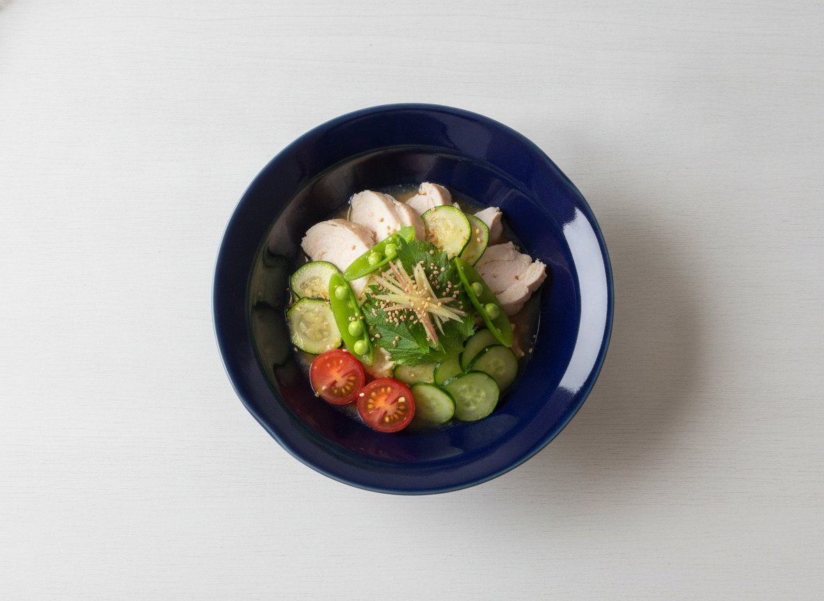 白磁 / 瑠璃釉 多様鉢 波佐見焼 瑠璃釉（ブルー）に合う料理