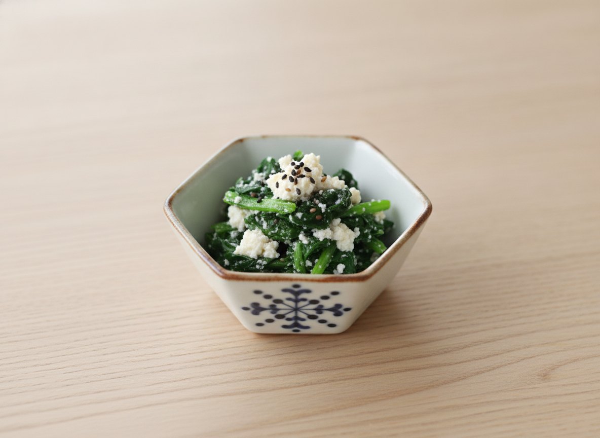 六角小付け 波佐見焼 染付花菱に合う料理