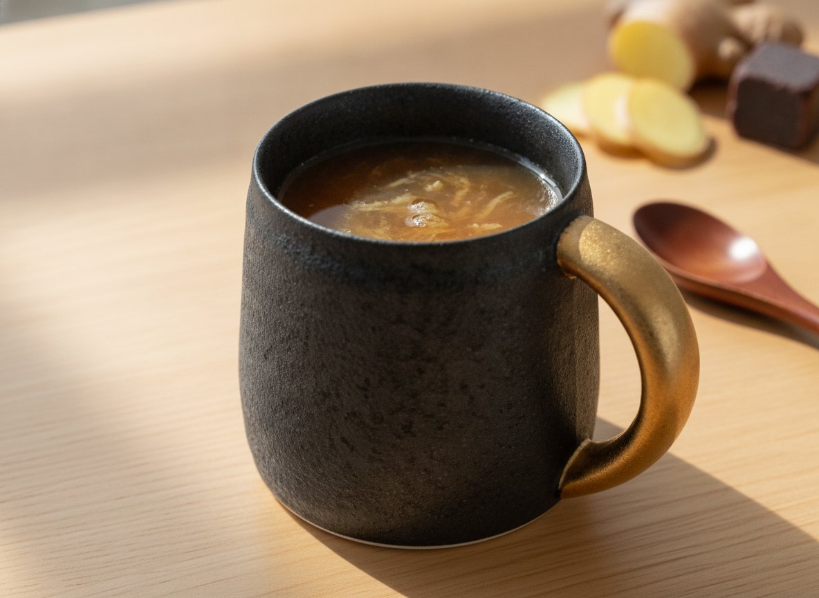 晶 取っ手 金/銀 マグカップ 有田焼 ブラック×ゴールドに合う料理