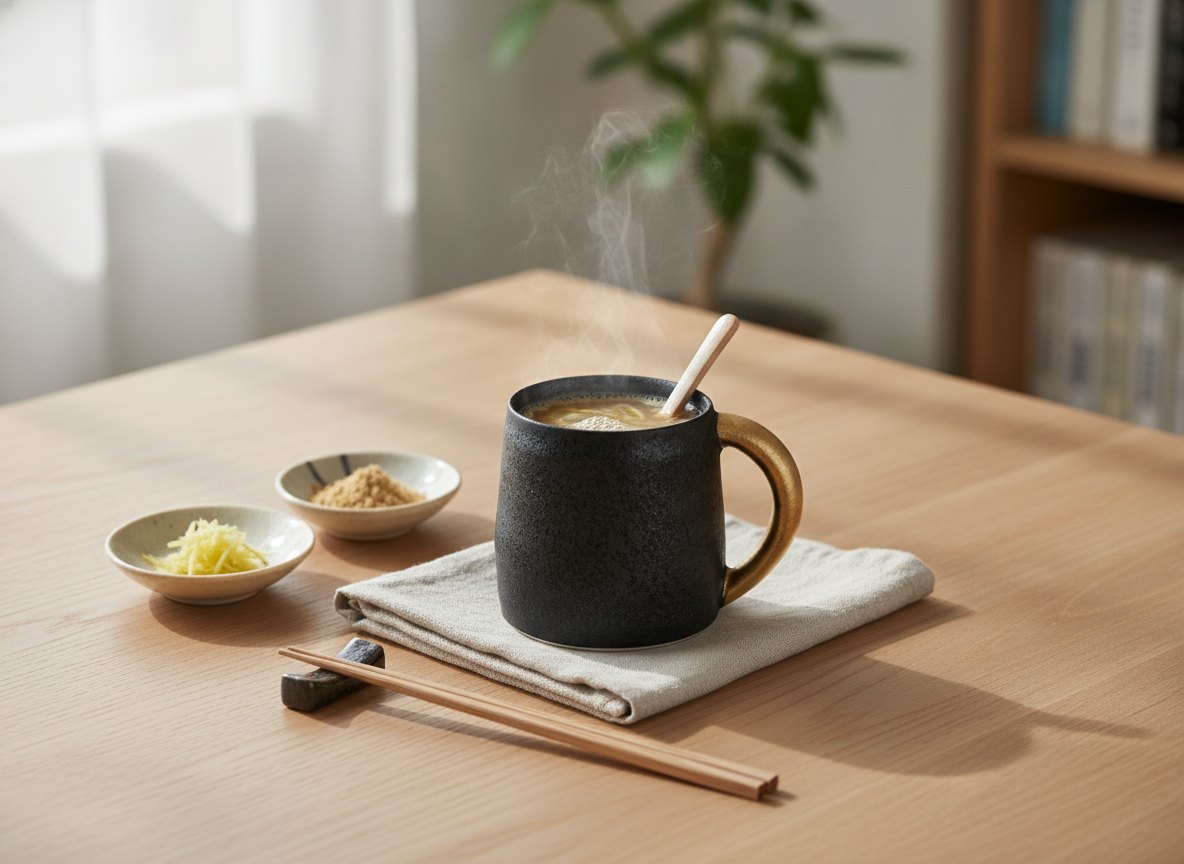 晶 取っ手 金/銀 マグカップ 有田焼 ブラック×ゴールドに合う料理
