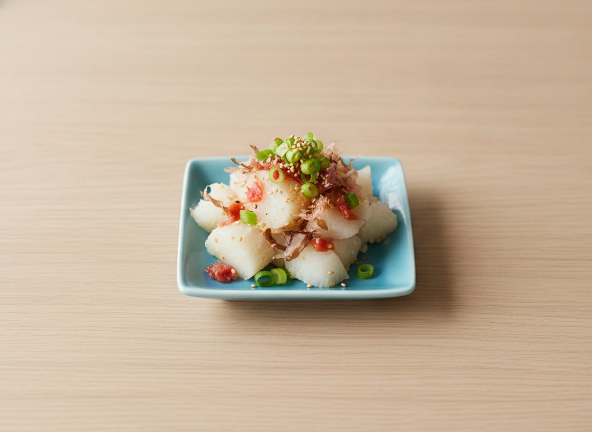色釉 正角小皿 有田焼 ライトブルーに合う料理