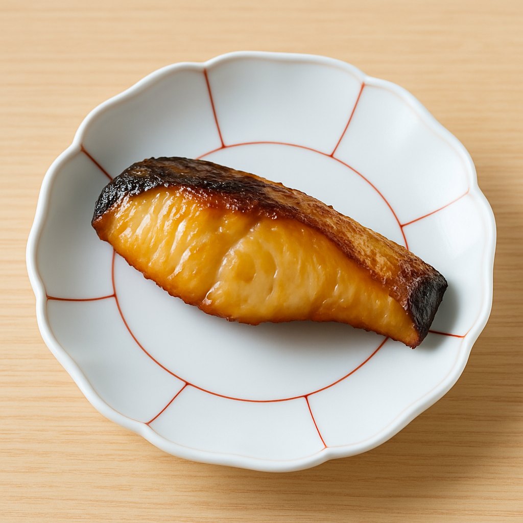 線十草 7寸皿 有田焼 ホワイト×レッドに合う料理