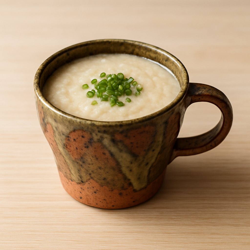 手挽き マグカップ 波佐見焼 まだら唐津 杓掛けに合う料理